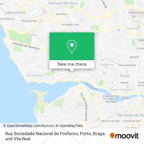 Rua Sociedade Nacional de Fósforos map