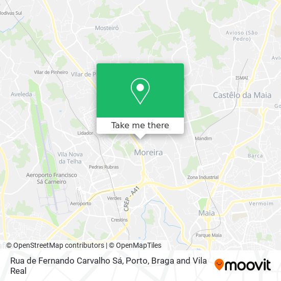 Rua de Fernando Carvalho Sá map