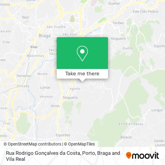 Rua Rodrigo Gonçalves da Costa map