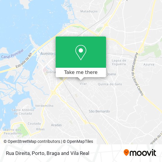 Rua Direita map