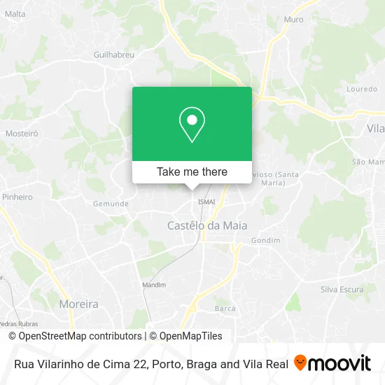 Rua Vilarinho de Cima 22 map