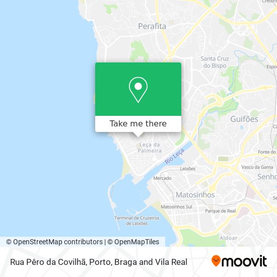 Rua Pêro da Covilhã map
