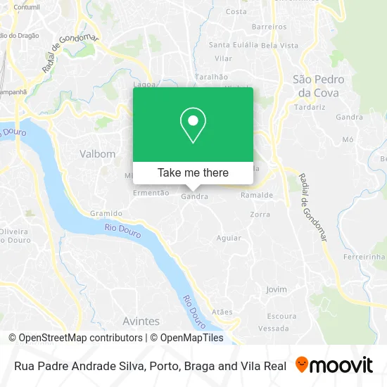 Rua Padre Andrade Silva map