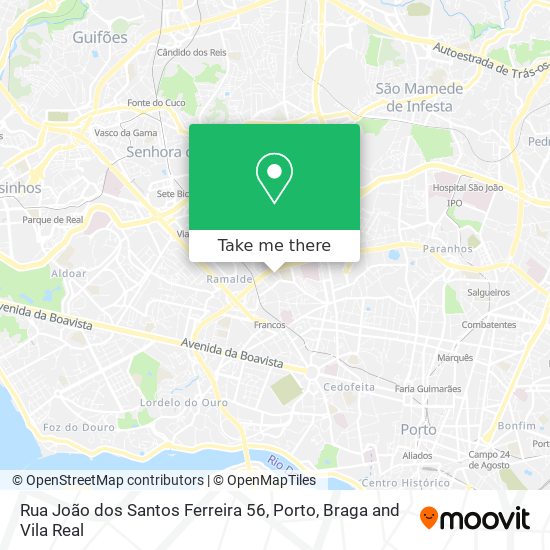 Rua João dos Santos Ferreira 56 map