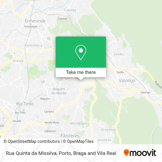Rua Quinta da Missilva map