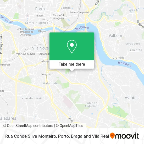 Rua Conde Silva Monteiro map