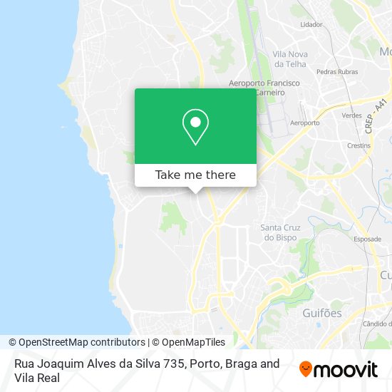 Rua Joaquim Alves da Silva 735 map