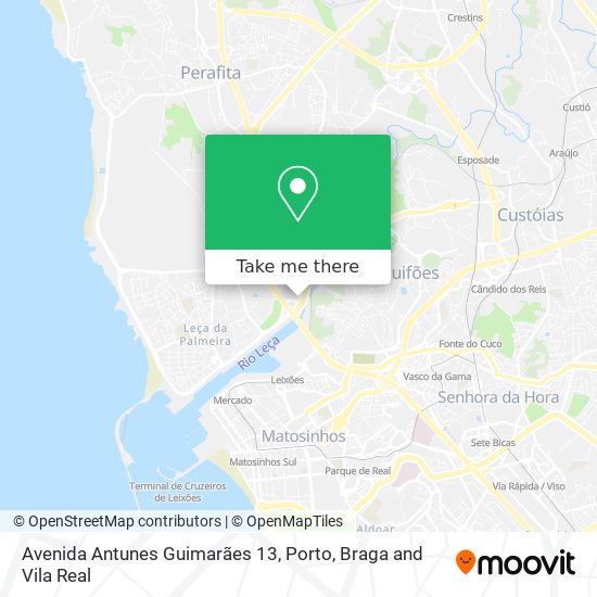 Avenida Antunes Guimarães 13 map