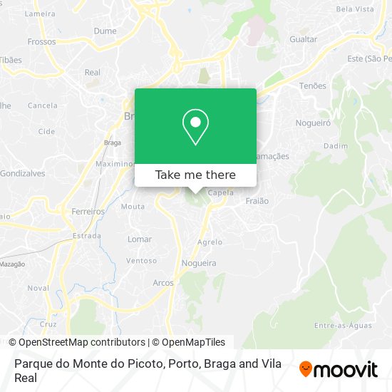 Parque do Monte do Picoto map