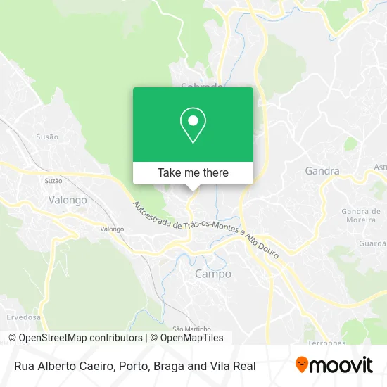 Rua Alberto Caeiro map