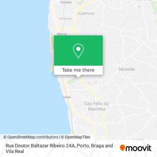Rua Doutor Baltazar Ribeiro 24A map