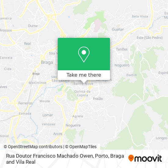 Rua Doutor Francisco Machado Owen map