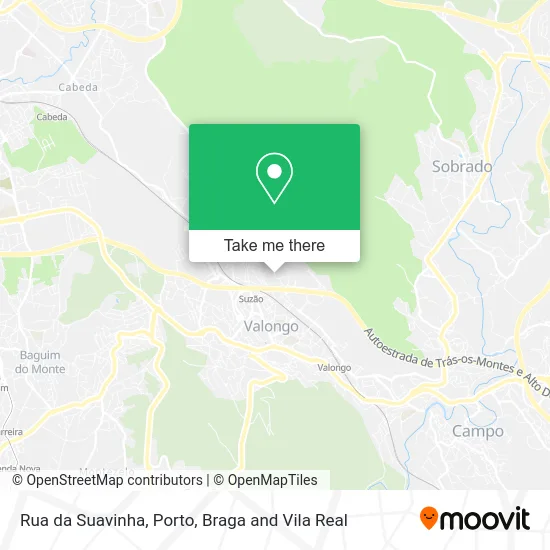 Rua da Suavinha map