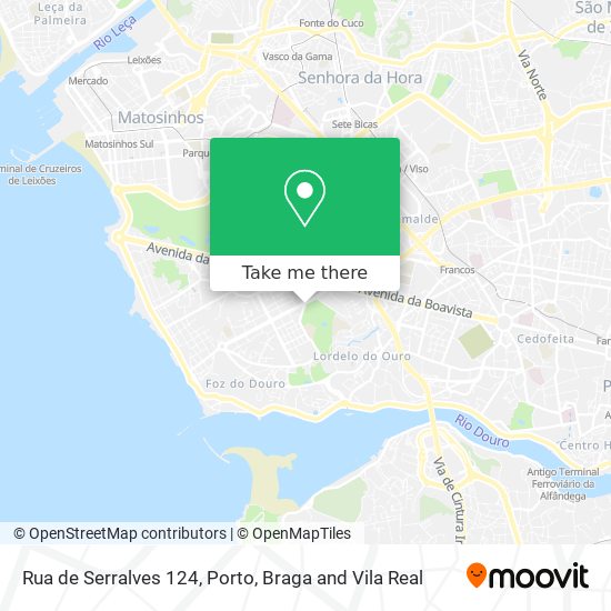 Rua de Serralves 124 map
