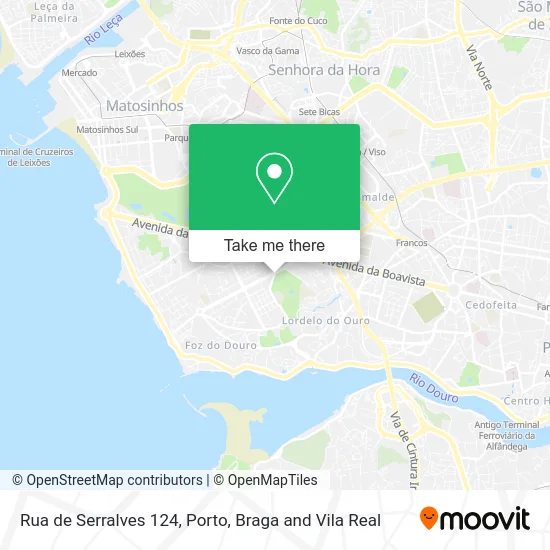 Rua de Serralves 124 map