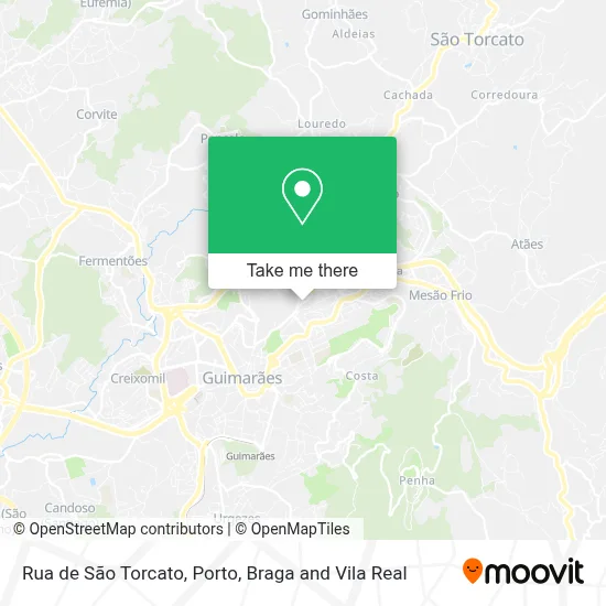 Rua de São Torcato map