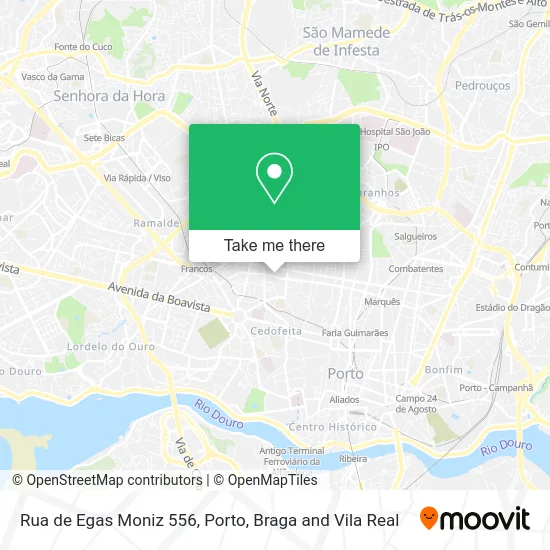 Rua de Egas Moniz 556 map