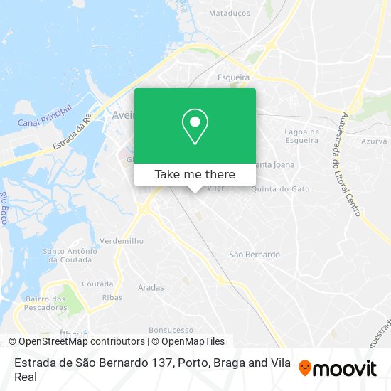 Estrada de São Bernardo 137 map
