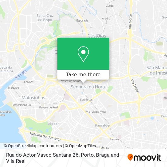 Rua do Actor Vasco Santana 26 map