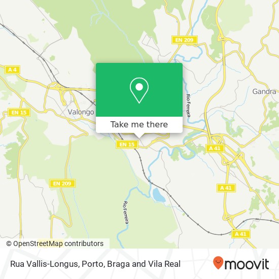 Rua Vallis-Longus map