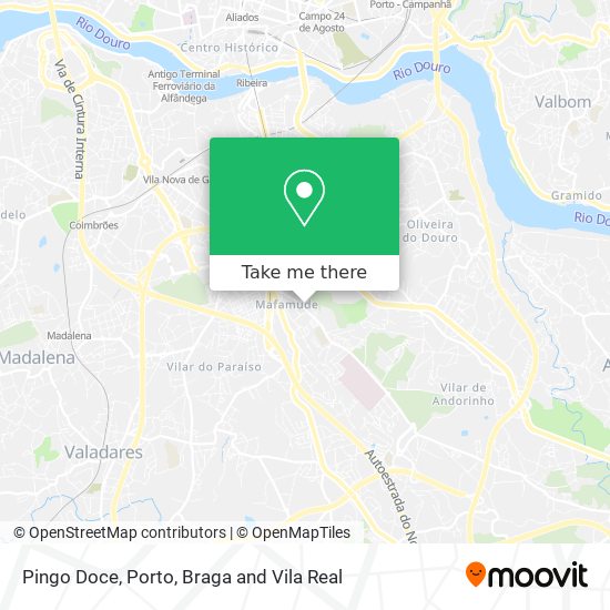 Pingo Doce map