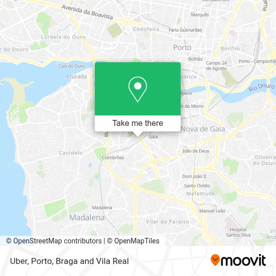 Uber map