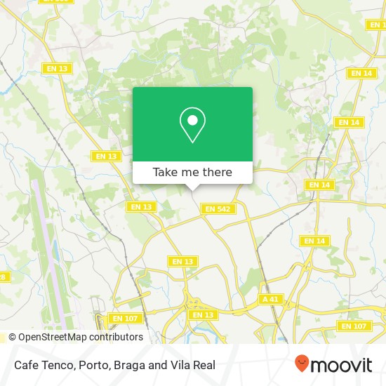 Cafe Tenco map