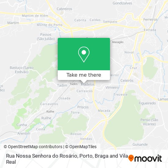 Rua Nossa Senhora do Rosário map