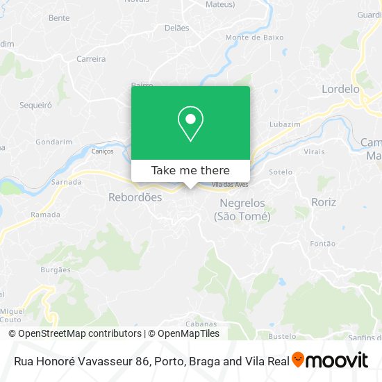 Rua Honoré Vavasseur 86 mapa