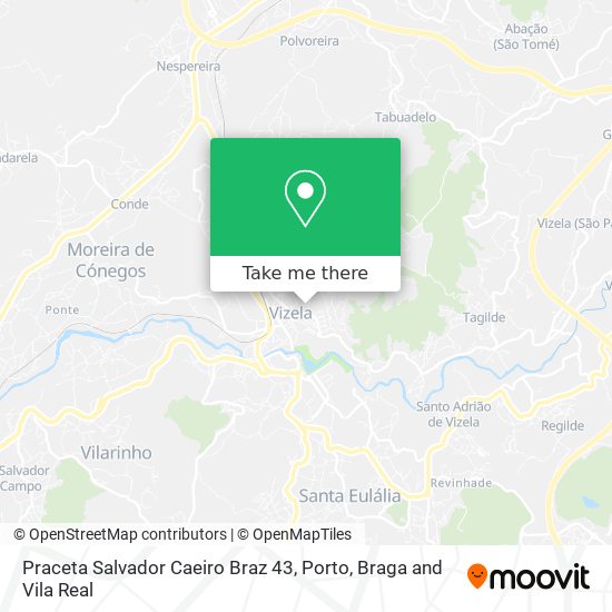 Praceta Salvador Caeiro Braz 43 mapa