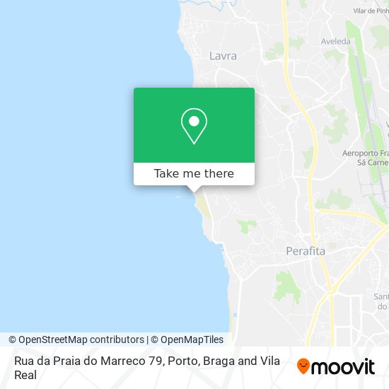 Rua da Praia do Marreco 79 map