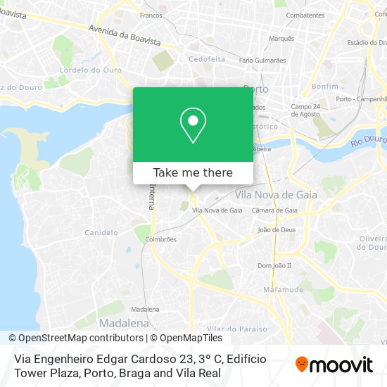 Via Engenheiro Edgar Cardoso 23, 3º C, Edifício Tower Plaza mapa
