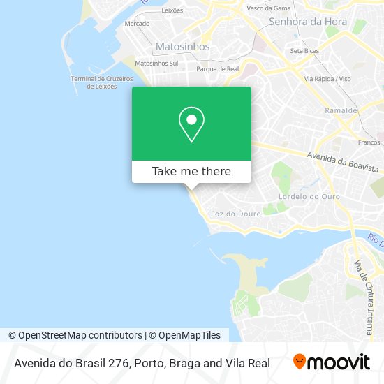 Avenida do Brasil 276 map