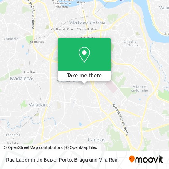 Rua Laborim de Baixo map