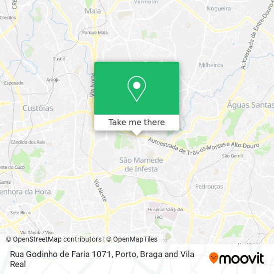 Rua Godinho de Faria 1071 map