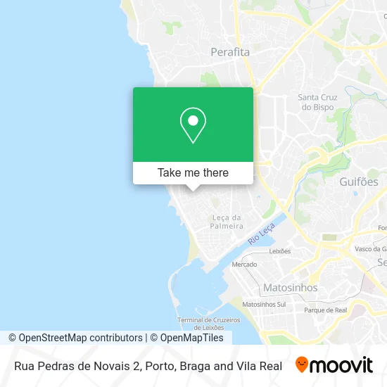 Rua Pedras de Novais 2 map