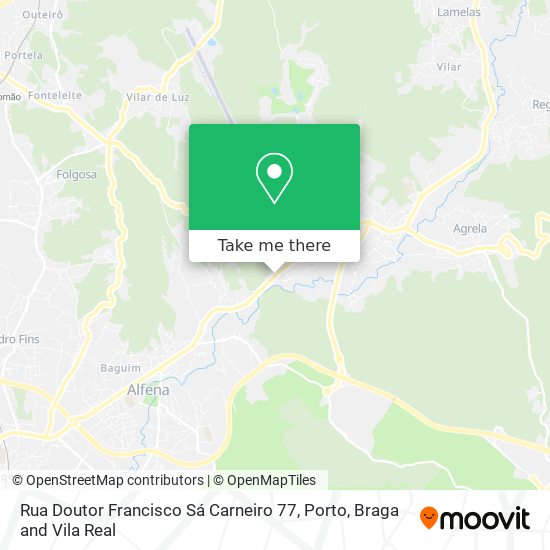 Rua Doutor Francisco Sá Carneiro 77 map