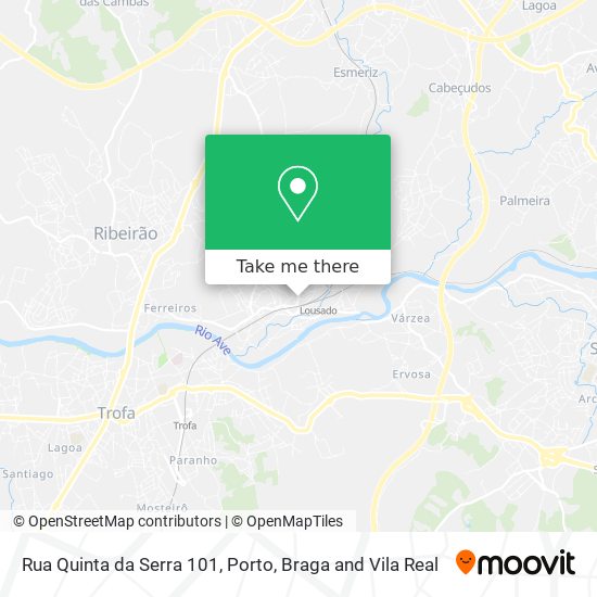 Rua Quinta da Serra 101 map