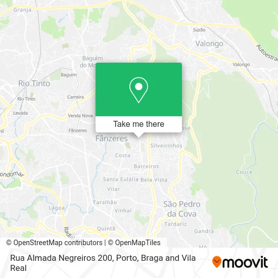 Rua Almada Negreiros 200 map