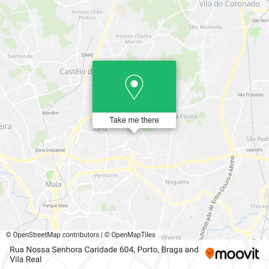 Rua Nossa Senhora Caridade 604 map