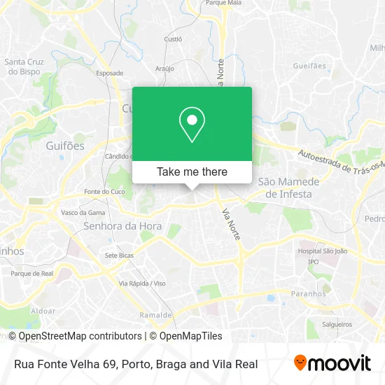 Rua Fonte Velha 69 map