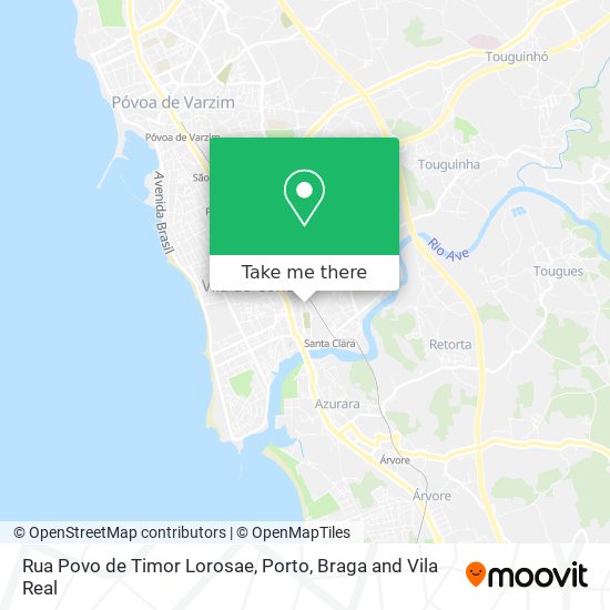 Rua Povo de Timor Lorosae map