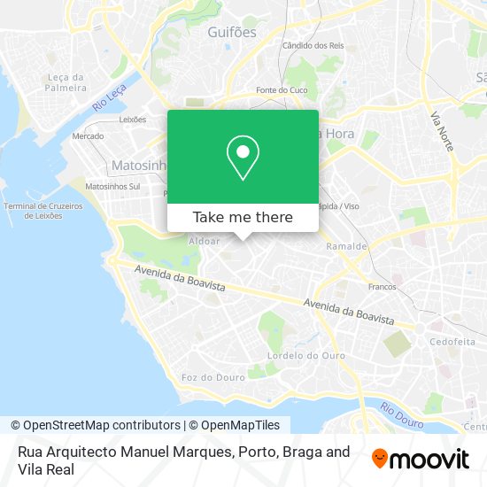 Rua Arquitecto Manuel Marques map