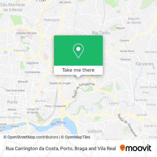 Rua Carrington da Costa map