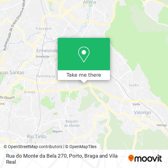 Rua do Monte da Bela 270 map