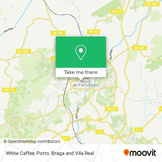White Caffee map