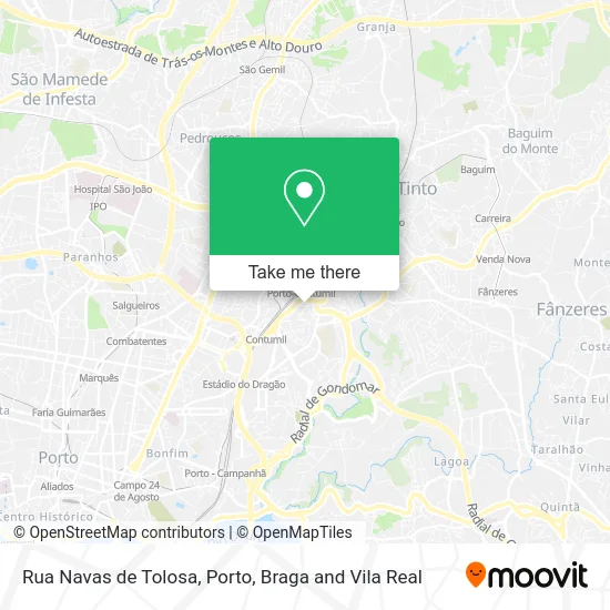 Rua Navas de Tolosa map