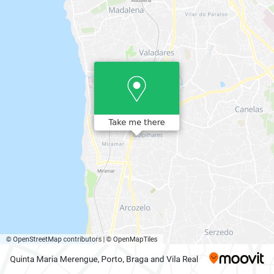 Quinta Maria Merengue map