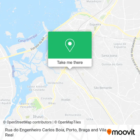 Rua do Engenheiro Carlos Boia map