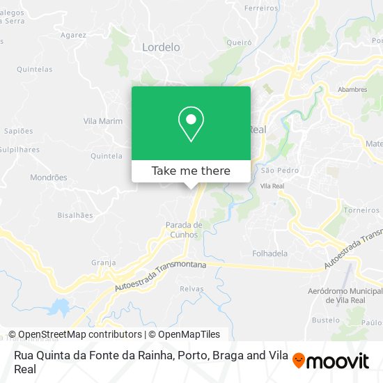 Rua Quinta da Fonte da Rainha map